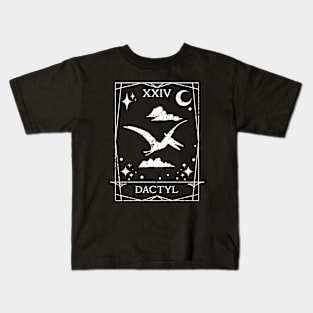 Tarot Dactyl - Funny Dinosaur - Pterodactyl Flying Kids T-Shirt